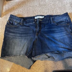 Torrid Medium Blue Denim Shorts